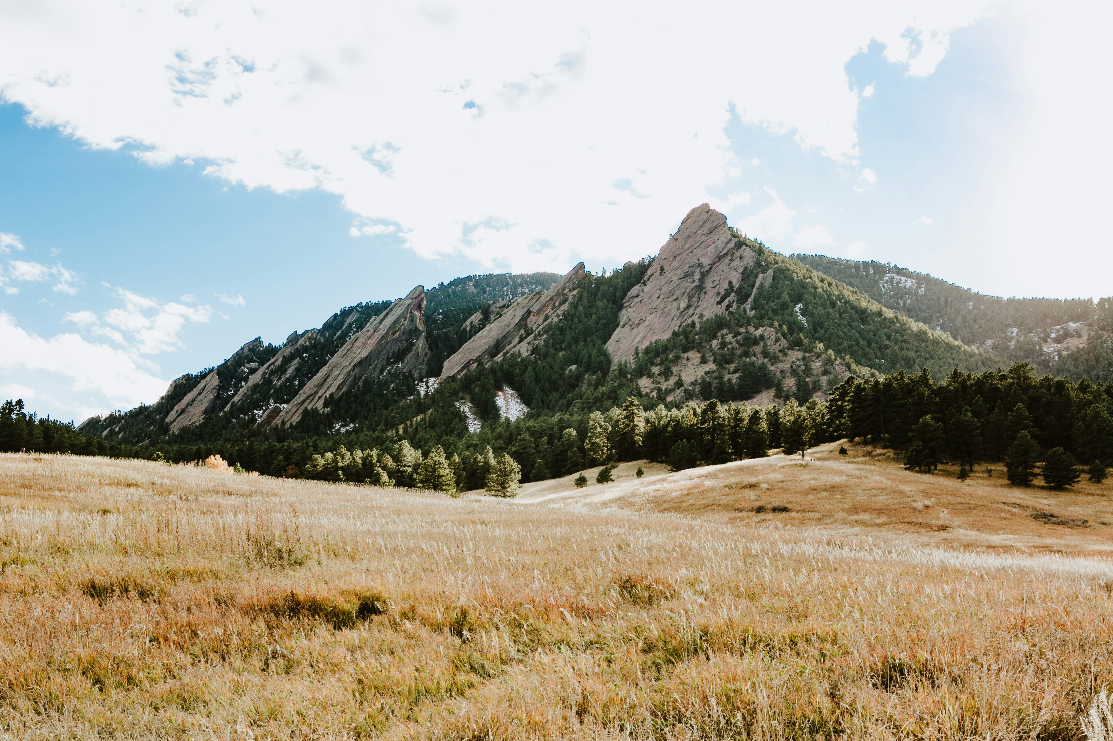 The Flatirons, Boulder, Colorado